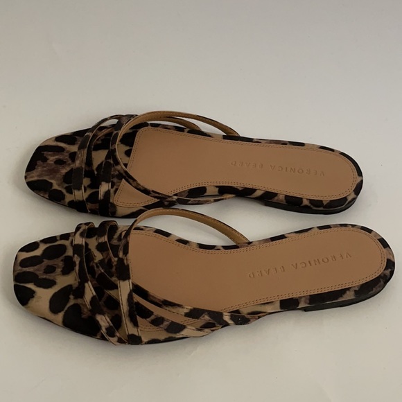 Veronica Beard leopard sandals - Picture 2 of 6